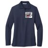 Ladies Long Sleeve Silk Touch™ Polo Thumbnail