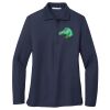 Ladies Long Sleeve Silk Touch™ Polo Thumbnail