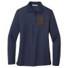 Ladies Long Sleeve Silk Touch™ Polo Thumbnail