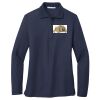 Ladies Long Sleeve Silk Touch™ Polo Thumbnail