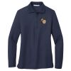 Ladies Long Sleeve Silk Touch™ Polo Thumbnail
