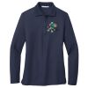 Ladies Long Sleeve Silk Touch™ Polo Thumbnail