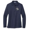 Ladies Long Sleeve Silk Touch™ Polo Thumbnail