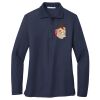 Ladies Long Sleeve Silk Touch™ Polo Thumbnail