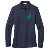 Ladies Long Sleeve Silk Touch™ Polo Thumbnail