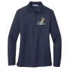 Ladies Long Sleeve Silk Touch™ Polo Thumbnail