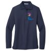 Ladies Long Sleeve Silk Touch™ Polo Thumbnail