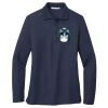 Ladies Long Sleeve Silk Touch™ Polo Thumbnail