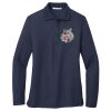 Ladies Long Sleeve Silk Touch™ Polo Thumbnail