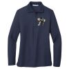 Ladies Long Sleeve Silk Touch™ Polo Thumbnail