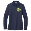 Ladies Long Sleeve Silk Touch™ Polo Thumbnail