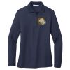 Ladies Long Sleeve Silk Touch™ Polo Thumbnail