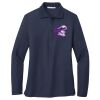 Ladies Long Sleeve Silk Touch™ Polo Thumbnail