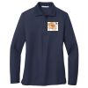 Ladies Long Sleeve Silk Touch™ Polo Thumbnail