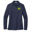 Ladies Long Sleeve Silk Touch™ Polo Thumbnail