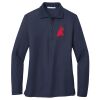 Ladies Long Sleeve Silk Touch™ Polo Thumbnail