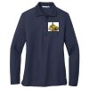 Ladies Long Sleeve Silk Touch™ Polo Thumbnail
