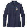 Ladies Long Sleeve Silk Touch™ Polo Thumbnail