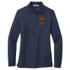 Ladies Long Sleeve Silk Touch™ Polo Thumbnail