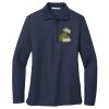 Ladies Long Sleeve Silk Touch™ Polo Thumbnail