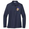 Ladies Long Sleeve Silk Touch™ Polo Thumbnail