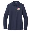 Ladies Long Sleeve Silk Touch™ Polo Thumbnail