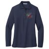 Ladies Long Sleeve Silk Touch™ Polo Thumbnail