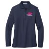 Ladies Long Sleeve Silk Touch™ Polo Thumbnail