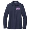 Ladies Long Sleeve Silk Touch™ Polo Thumbnail