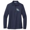 Ladies Long Sleeve Silk Touch™ Polo Thumbnail