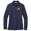Ladies Long Sleeve Silk Touch™ Polo Thumbnail