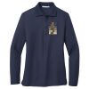 Ladies Long Sleeve Silk Touch™ Polo Thumbnail