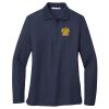 Ladies Long Sleeve Silk Touch™ Polo Thumbnail