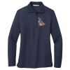 Ladies Long Sleeve Silk Touch™ Polo Thumbnail