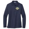 Ladies Long Sleeve Silk Touch™ Polo Thumbnail