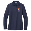 Ladies Long Sleeve Silk Touch™ Polo Thumbnail