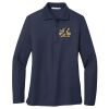 Ladies Long Sleeve Silk Touch™ Polo Thumbnail