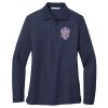 Ladies Long Sleeve Silk Touch™ Polo Thumbnail