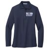 Ladies Long Sleeve Silk Touch™ Polo Thumbnail