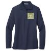 Ladies Long Sleeve Silk Touch™ Polo Thumbnail