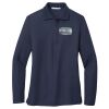 Ladies Long Sleeve Silk Touch™ Polo Thumbnail