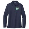 Ladies Long Sleeve Silk Touch™ Polo Thumbnail