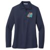 Ladies Long Sleeve Silk Touch™ Polo Thumbnail