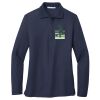 Ladies Long Sleeve Silk Touch™ Polo Thumbnail