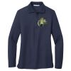 Ladies Long Sleeve Silk Touch™ Polo Thumbnail