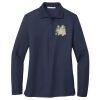 Ladies Long Sleeve Silk Touch™ Polo Thumbnail