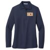 Ladies Long Sleeve Silk Touch™ Polo Thumbnail