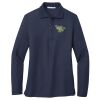 Ladies Long Sleeve Silk Touch™ Polo Thumbnail