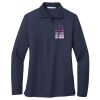 Ladies Long Sleeve Silk Touch™ Polo Thumbnail