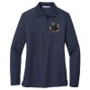 Ladies Long Sleeve Silk Touch™ Polo Thumbnail